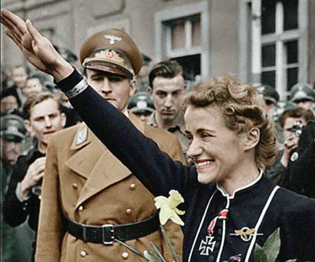 hanna reitsch recolored hanna reitsch recolored